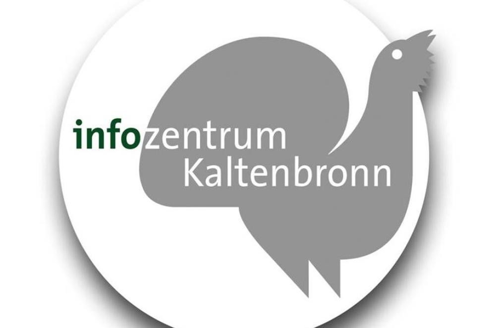 Das Foto zeigt das Logo vom Infozentrum Kaltenbronn