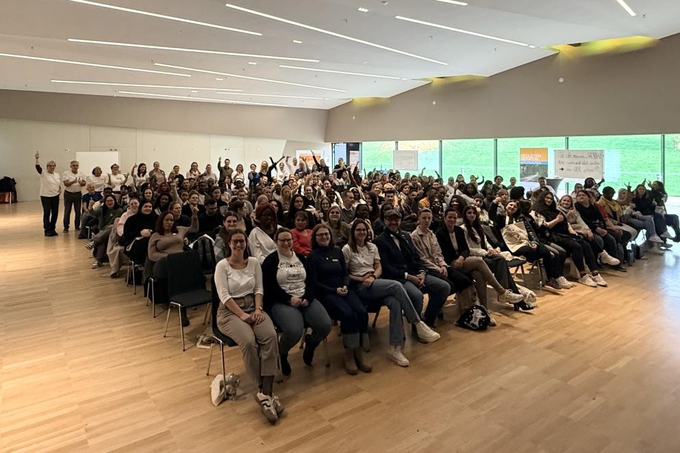 Die Teilnehmer des Fachtags "Future Pflege". Foto: Pflegebündnis Mittelbaden/LRA Die Teilnehmer des Fachtags "Future Pflege". Foto: Pflegebündnis Mittelbaden/LRA