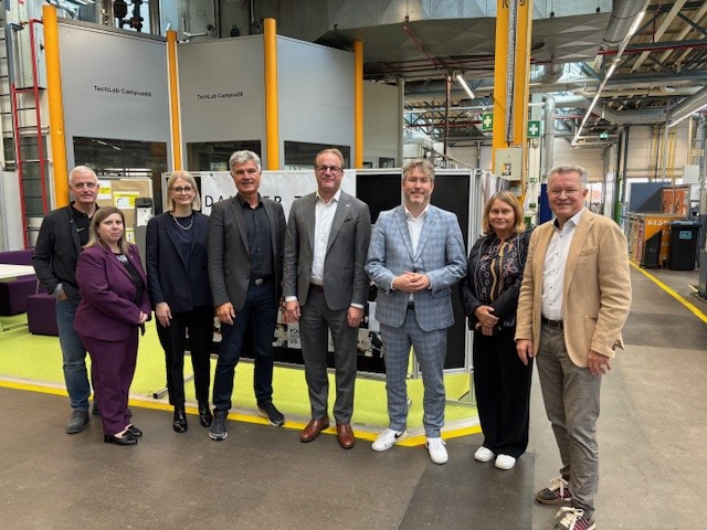 Finnische Delegation zu Gast im Landkreis Rastatt. Foto: Maria Di Umberto